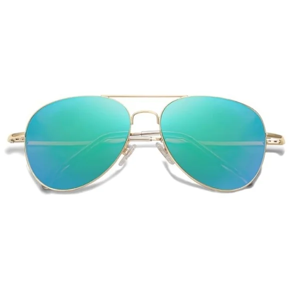 Sogo | Accessories | Classic Aviator Sunglasses Metal Spring  display picture 3